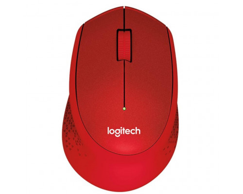  Logitech® M330 Silent Plus RED - IN-HOUSE/EMS,NO LANG,EMEA,RETAIL,2.4GHZ,M-R0051