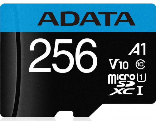 ADATA Premier 256GB UHS1/CL10/A1 (AUSDX256GUICL10A1-RA1)