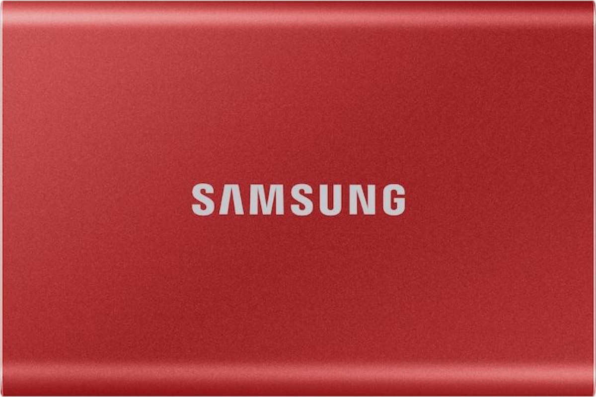 Samsung SSD T7 External Drive 1 TB Red (MU-PC1T0R / WW)