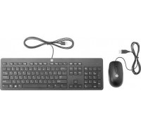 Keyboard and HP Slim T6T83AA mouse