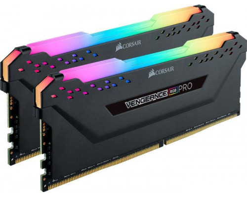 Corsair Vengeance RGB PRO memory, DDR4, 16 GB, 3200MHz, CL16 (CMW16GX4M2C3200C16)