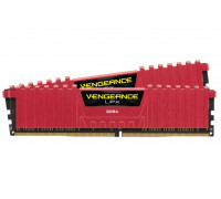 DDR4 Corsair Vengeance LPX Red 16GB (2x8GB) 3200MHz CL16 1.35V