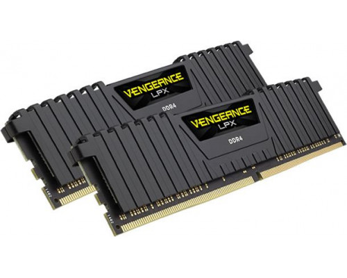 Corsair Vengeance LPX DDR4, 8GB(2x4GB), 2666MHz, CL16, Black