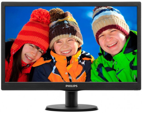 Monitor Philips 203V5LSB26/10 19.5inch LED, 5ms, Black