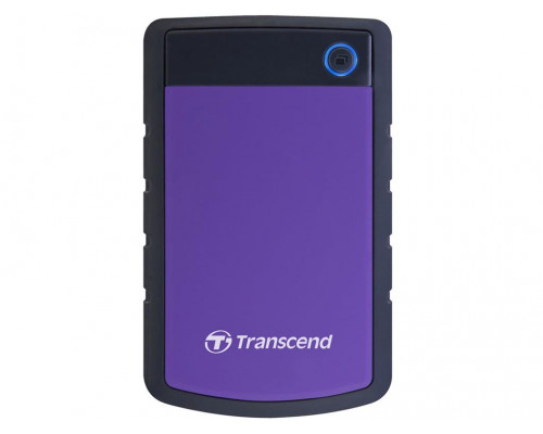External HDD Transcend 25H3P 2.5'' 2TB USB3.0, Triple shock protection system
