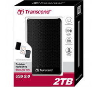 Transcend StoreJet 25A3 2TB USB 2.0/3.0 2,5,  HDD antishock / fast backup