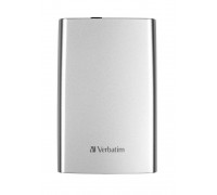 External HDD Verbatim Store and Go 2.5, 2TB USB3, Silver