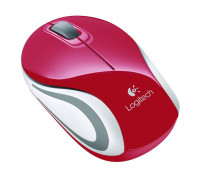  Logitech® Wireless Mini Mouse M187 - RED - 2.4GHZ - EMEA