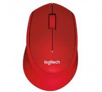  Logitech® M330 Silent Plus RED - IN-HOUSE/EMS,NO LANG,EMEA,RETAIL,2.4GHZ,M-R0051