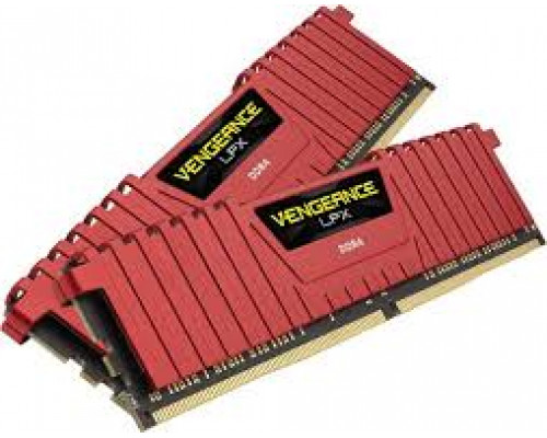 Corsair Vengeance LPX 2x16GB DDR4 2666MHz C16 Memory Kit - Red