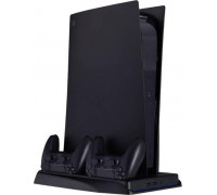 SteelDigi Station multifunctional AZURE CROW to the console PS5 i padów DualSense cwith arna