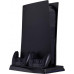 SteelDigi Station multifunctional AZURE CROW to the console PS5 i padów DualSense cwith arna