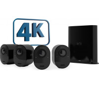 Arlo Arlo Ultra 2 Spotlight Camera Set of 4 black - 4K camera
