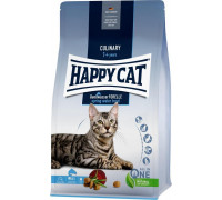 Happy Cat Culinary Spring Water Trout, sucha karma, dla kotów adults, pstrąg, bez chickena, 1,3 kg, worek