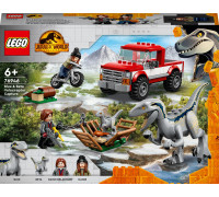LEGO Jurassic World Schwytanie welociraptorów Blue i Bety (76946)