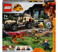 LEGO Jurassic World Transport pyroraptora i dilofozaura (76951)