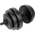 Tunturi dumbbells 14TUSCL358 bituminous 2 x 14 kg