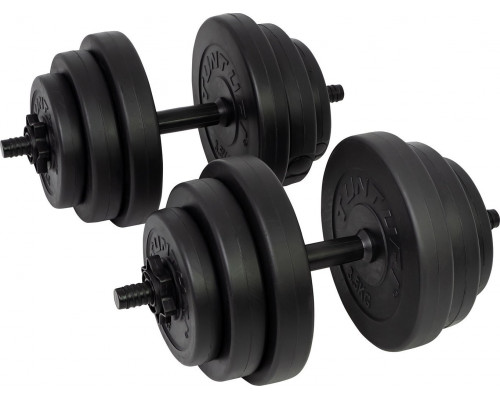 Tunturi dumbbells 14TUSCL358 bituminous 2 x 14 kg