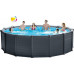 Intex Swimming pool ground Graphite Gray Panel, 478x124 cm