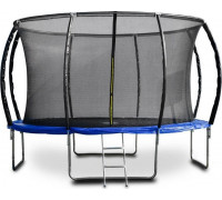 Garden Trampoline G21 ogrodowa SpaceJump With inner mesh 12 FT 366 cm niebieska