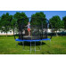 Garden Trampoline G21 ogrodowa SpaceJump With inner mesh 12 FT 366 cm niebieska