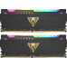 Patriot Viper Steel RGB, DDR4, 16 GB, 3200MHz, CL16 (PVSR416G320C6K)