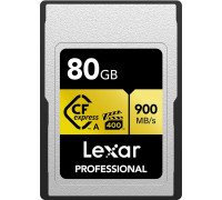 SD  Lexar Professional Gold CFexpress 80 GB  (LCAGOLD080G-RNENG)