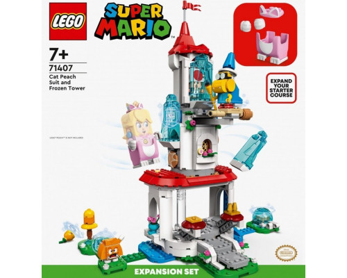 LEGO Super Mario™ Cat Peach Suit and Frozen Tower Expansion Set (71407)