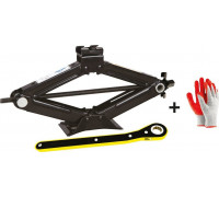 AMiO Lift trapezoidal 2t with a ratchet wrench + work gloves