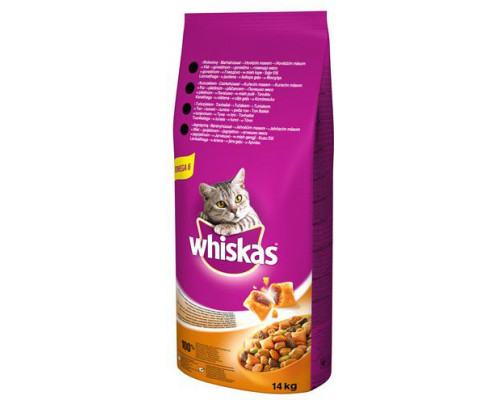 Whiskas Adult chicken, warzywa 14kg