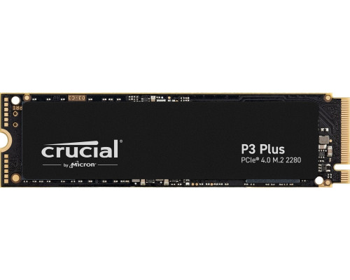 SSD 2TB SSD Crucial P3 Plus 2TB M.2 2280 PCI-E x4 Gen4 NVMe (CT2000P3PSSD8)
