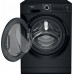 Suszarka do ubrań Hotpoint Hotpoint Washing Machine With Dryer NDD 11725 BDA EE Energy efficiency class E, Front loading, Washing capacity 11 kg, 1551 RPM, Depth 61 cm, Width 60 cm, Display, LCD, Drying system, Drying capacity 7 kg, Steam function, Black