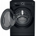 Suszarka do ubrań Hotpoint Hotpoint Washing Machine With Dryer NDD 11725 BDA EE Energy efficiency class E, Front loading, Washing capacity 11 kg, 1551 RPM, Depth 61 cm, Width 60 cm, Display, LCD, Drying system, Drying capacity 7 kg, Steam function, Black