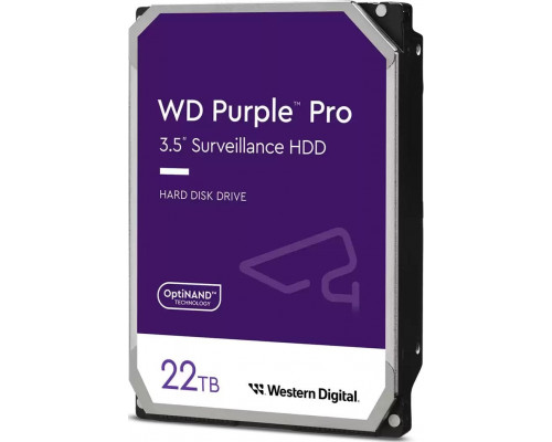 WD Purple Pro 22 TB 3.5'' SATA III (6 Gb/s)  (WD221PURP)