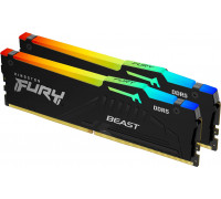 Kingston Fury Beast RGB, DDR5, 32 GB, 5200MHz, CL36 (KF552C36BBEAK2-32)