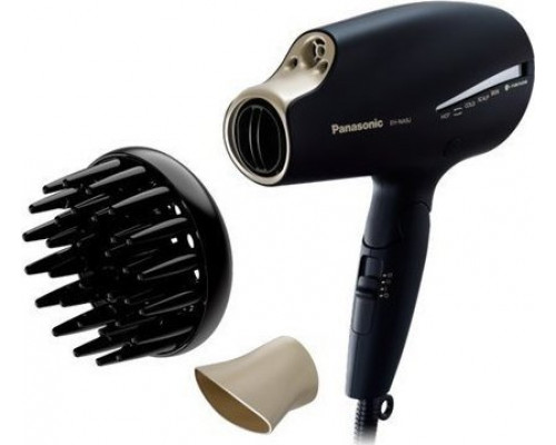 Panasonic Panasonic Hair Dryer EH-NA9J-K825 Nanoe 1800 W, Number of temperature settings 4, Diffuser nozzle, Black/Gold