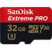 SD  SanDisk Extreme PRO MicroSDHC 32 GB Class 10 UHS-I/U3 A1 V30 (SDSQXCG-032G-GN6MA)