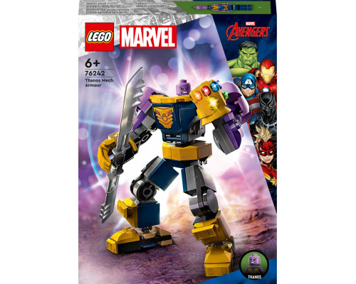 LEGO Marvel Mechaniczna zbroja Thanosa (76242)