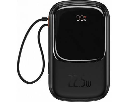Baseus Qpow Digital Display USB-C 20000mAh Black