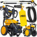Dewalt myjka ciśnieniowa 7400w 230ba, 840l/h 3f/indukc./p.brass