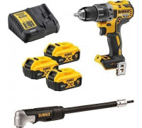 Dewalt CORDLESS DRILL AKUMULATOROWA BL 18V 3*5.0AH + ACC