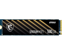 SSD 500GB SSD MSI Spatium M371 500GB M.2 2280 PCI-E x4 Gen3 NVMe (S78-440K160-P83)