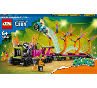 LEGO City Stunt Truck & Ring of Fire Challenge (60357)