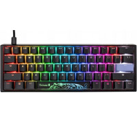 Ducky Ducky One 3 Classic Black/White Mini Gaming Tastatur, RGB LED - MX-Speed-Silver (US)