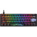 Ducky Ducky One 3 Classic Black/White Mini Gaming Tastatur, RGB LED - MX-Speed-Silver (US)
