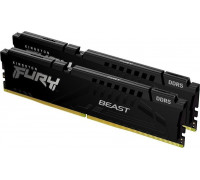 Kingston Fury Beast, DDR5, 64 GB, 6000MHz, CL40 (KF560C40BBK2-64)