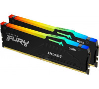 Kingston Fury Beast RGB, DDR5, 64 GB, 6000MHz, CL40 (KF560C40BBAK2-64)