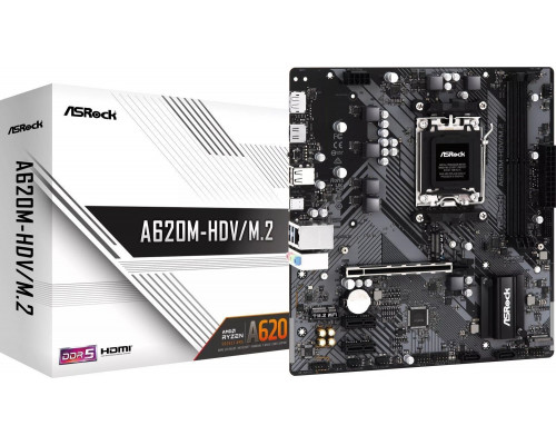 AMD A620 ASRock A620M-HDV/M.2