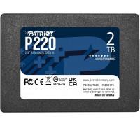 SSD 2.2TB SSD Patriot P220 2.2TB 2.5" SATA III (P220S2TB25)