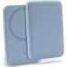 Puro bezprzewodowy MagSafe PURO Slim PowerMag 4000mAh (Powder Blue)